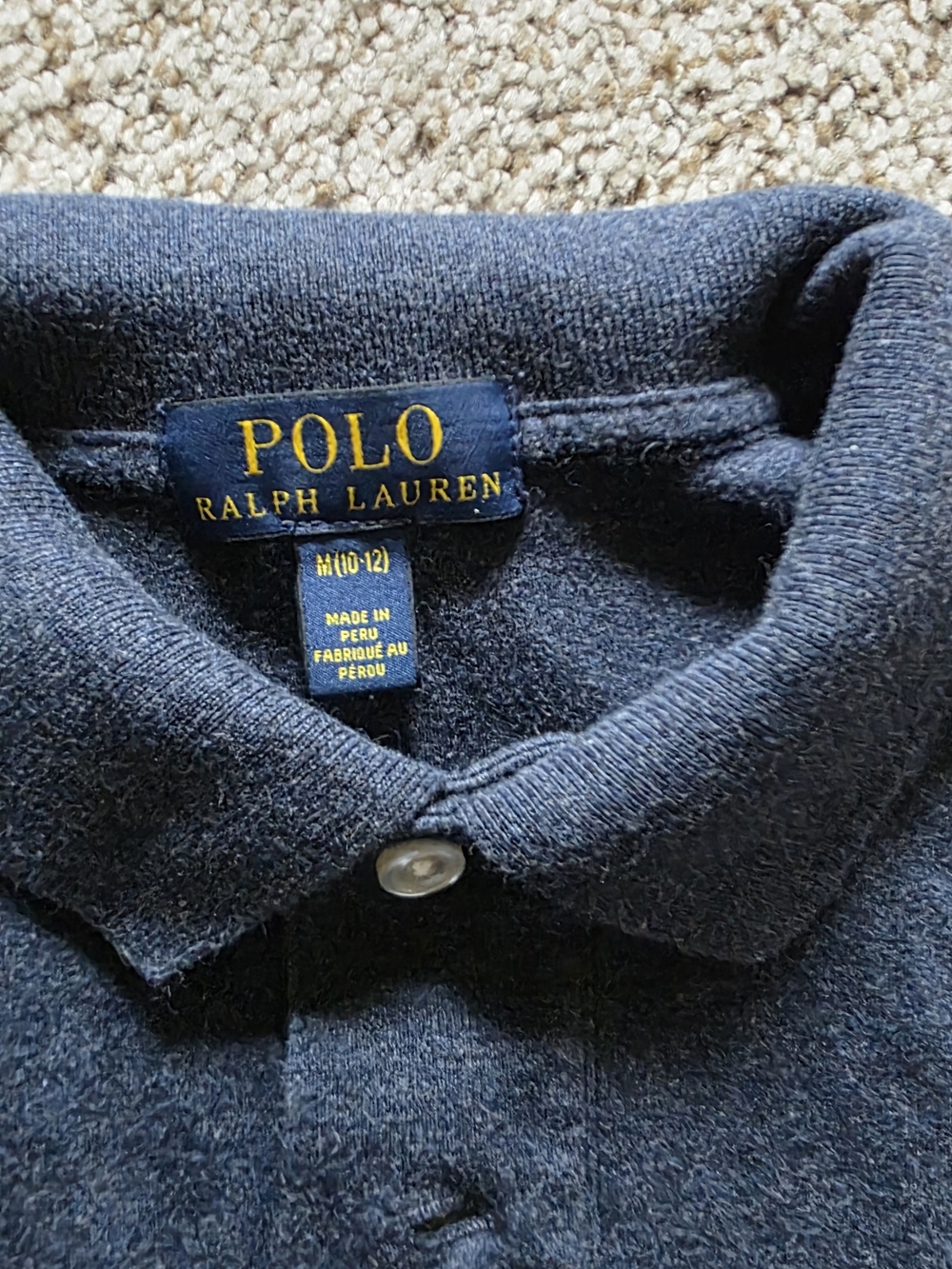 Polo by Ralph Lauren Dark Navy Men's Polo Shirt